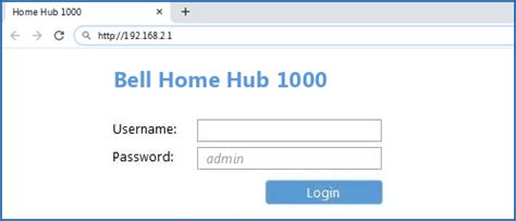 bell 192.168.2.1|Accessing your Bell Home Hub .